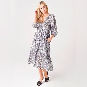 XIRENA Vie Dress in Palm Reading